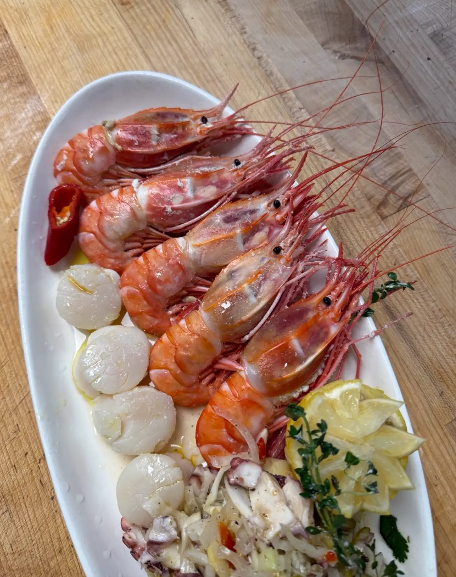 Scampi Crudo